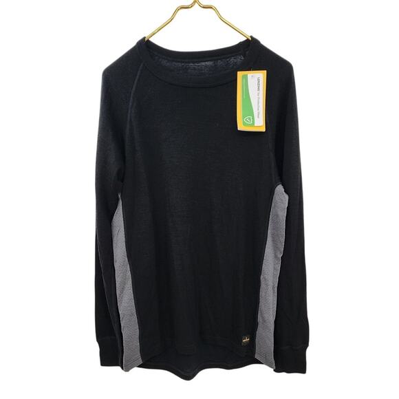 New NWT Devold Black Wool Underwear Base Layer Size Large Fire Resistant - Picture 3 of 10